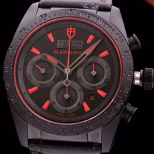 레플리카 [튜더] 남성용 패스트라이더 블랙쉴드 42000CR 신형모델 크로노그래프 블랙 PVD 특수 코팅처리 블랙 텍스쳐다이얼 오토매틱 무브먼트 TUD4205  
