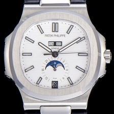 레플리카 [파텍필립]남성용  노틸러스40.5미리 Cal.324S/C 오토매틱 무브먼트 화이트다이얼 PAT82427  