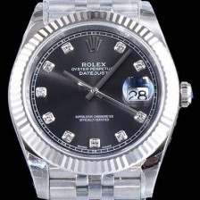 레플리카 [로렉스] 남성용 데이저스트 II m126334-0012 블랙 다이얼 오토매틱 무브먼트 ROL0342  
