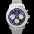 레플리카 [브라이틀링] 남성용 네비타이머 AB0137211C1P1 크로노그래프 ETA7750-2 타입 오토매틱 43mm 메탈줄 블루 다이얼 bre6006  
