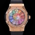 레플리카 [휴블렛] 남성용 신형버전 클래식 퓨전 45mm 오토매틱 Hub1214 타입 18K 로즈골드 우레타줄 PVD코팅케이스 무늬다이얼 hub2931  