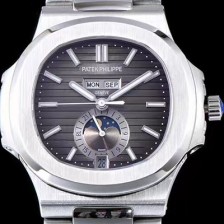 레플리카 [파텍필립] 남성용 노틸러스 그레이 다이얼 오토매틱 무브먼트 PAT0205  