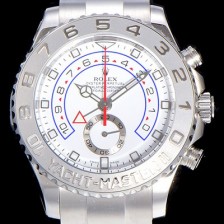 레플리카 [로렉스]남성용 요트마스터 II 40미리 오토매틱 화이트다이얼 ROL19853  