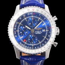레플리카 [브라이틀링] 남성용 네비타이머 크로노그래프 ETA7750-2 타입 오토매틱 46mm 가죽줄 블루다이얼 bre1599  