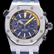 레플리카 [오데마피게] 남성용 로얄오크 오프쇼어 크로노그래프 블루 다이얼 오토매틱 무브먼트 AUD0401  