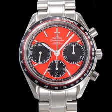 레플리카 [오메가] 남성용시계 뉴 레이싱 크로노 스프드마스터 레이싱 크로노그래프 오토매틱 ETA7750-2 타입 40mm 메탈줄시계 래드다이얼 omg8486  
