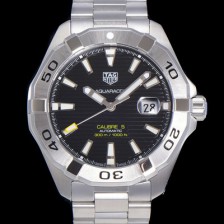 레플리카 [태그호이어] 남성용 아쿠아레이서 오토매틱 43mm 메탈줄 블랙다이얼 tag02587  