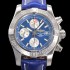 레플리카 [브라이틀링] 남성용 어벤져 크로노그래프 ETA 7750-2 타입 45mm 가죽줄 블루다이얼 bre6448  