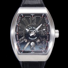 레플리카 [프랭크뮬러] 남성용 V 45 SC DT 뱅가드 2824 므브먼트 오토매틱 44미리 러버밴드 블랙다이얼 FRA71134  