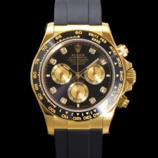 레플리카 [로렉스] 남성용 코스모그래프 데이토나 m126518ln-0005 세라믹 베젤 18K 옐로우골드 40mm 크로노그래프 7750 오토매틱 무브먼트 블랙 다이얼 rol5331  