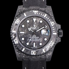 레플리카 [로렉스] 남성용 서브마리너 41mm 포지드카본 오토매틱 Cal.3135 블랙 다이얼 rol49215  