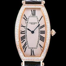 레플리카 [까르띠에] 여성용 토노 화이트 다이얼 다이아몬드 주얼리 세팅 쿼츠 무브먼트 CAR0111  