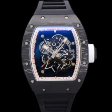 레플리카 [리차드밀레] 남성용 RM055 NTPT 카본 케이스 50mm 스켈레톤 다이얼 기계식 수동형 무브먼트 ric0263  