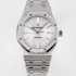 레플리카 [오데마피게] 남성용 하이엔드 로얄오크 15400ST.OO.1220ST.02 오토매틱 Cal.3120타입 41mm 실버 와플 다이얼 AUD4230  