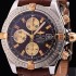 레플리카 [브라이틀링] 남성용 크로노매트 크로노그래프 브라운 다이얼 오토매틱 무브먼트 BRE0242  