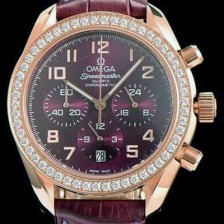 레플리카 [오메가] 남성용 스피드마스터 퍼플 다이얼 쿼츠 OMG00009  