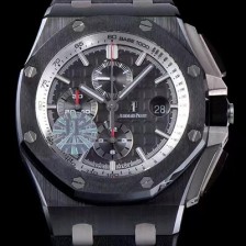 레플리카 [오데마피게] 남성용 NEW MOVT UP!! 로얄오크 오프쇼어 26400AU.OO.A002CA.01 블랙 세라믹 베젤 크로노그래프 블랙 와플 다이얼 오토매틱 무브먼트 AUD40200  