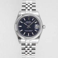 레플리카 [로렉스] 여성용 데이져스트 178274 플루티드 31mm 쥬빌레 오토매틱 2236타입 블루 다이얼 rol5438  