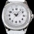 레플리카 [파텝필립] 남성용 아쿠아넛 5067A-024 루체 시리즈 Upgrade!! 스와로브 다이아몬드 셋팅 베젤 3D 화이트 와플 다이얼 E23-250 S C 쿼츠 무브먼트 PAT0152  