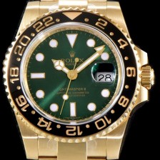 레플리카 [로렉스] 남성용 지엠티 마스터II 116718-LN-78208 BEST 모델 신형버젼 고급스러운 18K 옐로우골드 케이스 세라믹 베젤 썬더스트 그린 다이얼 오이스터 브레이슬릿 오토매틱 무브먼트 ROL0501  
