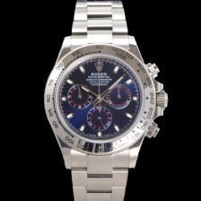 레플리카 [로렉스] 남성용 코스모그래프 데이토나 m116509-0071 40mm 크로노그래프 7750 오토매틱 무브먼트 블루 다이얼 rol5345  