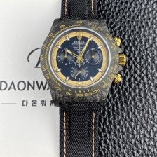 레플리카 [로렉스]남성용 데이토나 DIW 포지드카본 커스텀 40미리 크로노그래프 오토매틱 Cal.4130 무브먼트 블랙 다이얼 rol5647  