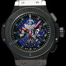 레플리카 [휴블렛] 남성용 빅뱅 블루다이얼 오토매틱 HUB0404  