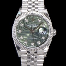 레플리카 [로렉스] 남성용 904L스틸!! 2023신형 데이저스트 36mm II m126234-0055 올리브 그린 다이얼  큐빅인덱스 스틸 브레이슬릿 신형 Cal.3235 오토매틱 무브먼트 ROL16119  