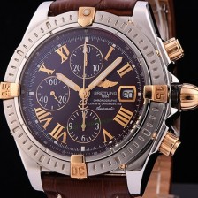 레플리카 [브라이틀링] 남성용 크로노매트 크로노그래프 브라운 다이얼 오토매틱 무브먼트 BRE0243  