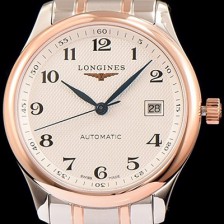 레플리카 [론진] 남성용 마스터 컬렉션 화이트 다이얼 오토매틱 무브먼트 LON0411  