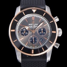 레플리카 [브라이틀링] 남성용 슈퍼오션 해리티리 60주년 크로노그래프기능 오토매틱 A7750 46mm 러버우레탄밴드 그레이다이얼 bre92401  