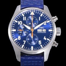 레플리카 [아이더블유씨] 남성용 파일럿 IW377729 샤프하우젠 크로노그래프 캡틴 블루 다이얼 7750 오토매틱 무브먼트 IWC77963  
