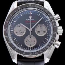 레플리카 [오메가] 남성용 스피드마스터 그레이 다이얼 핸드 와인딩 무브먼트 OMG0001  