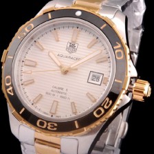 레플리카 [태그호이어] 남성용 아쿠아레이서 화이트 다이얼 41mm TAG0401  