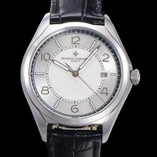 레플리카 [바쉐론 콘스탄틴] 남성용 피프티식스 Ref.4600E 오토매틱 1326 타입 40mm 가죽줄 실버 다이얼  vac1213  