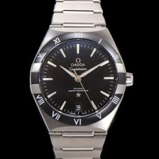 레플리카 [오메가] 남성용 1:1수제공정! 131.30.41.21.01.001 무브UP 컨스틸레이션 코-엑시얼 마스터 오토매틱 Cal.8900타입 41mm  메탈줄 블랙 다이얼 omg20177  