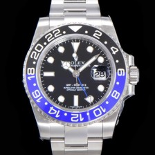 레플리카 [로렉스] 남성용 904L 스틸!! 2022신형 지엠티 마스터II  116710BLNR-78200 듀얼 타임  24시간 회전 베젤 신형 Cal. 3186 오토매틱 무브먼트 블랙 다이얼 브레이슬릿 ROL03318  