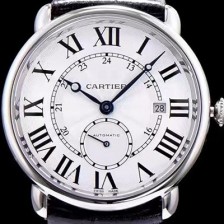 레플리카 [까르띠에] 남성용 롱드 솔로 드 까르띠에 WR007018 화이트 다이얼 오토매틱 무브먼트 CAR0530  