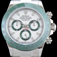 레플리카 [로렉스] 남성용 코스모그래프 데이토나 116500LN-78590 그린 세라믹 에디션!! SY 화이트 다이얼 ETA 7750B-2 크로노그래프 오토매틱 무브먼트 ROL0005  