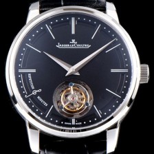 레플리카 [예거르쿨트르] 남성용 마스터 울트라 씬 1313520 미닛 리피터 플라잉 투르비옹 블랙 다이얼 아시안 투어빌론 탑재 무브먼트 JAG0414  