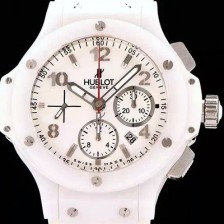 레플리카 [휴블렛] 남성용 빅뱅 화이트 세라믹 울티메이트 에디션 화이트다이얼 HUB4213  