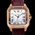 레플리카 [까르띠에] 남성용 산토스 더 까르띠에 WGSA0028 오토매틱 ETA2892-2 금장시계 18K로즈골드 35.1미리 화이트다이얼 CAR13980  