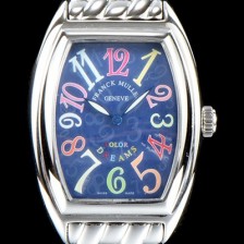 레플리카 [프랭크 뮬러] 남성용 컬러오브드림즈 1752 QZ COL DRM 레이디 워치 크레이지 아워 다이얼 브레이슬릿 스위스 오토매틱 무브먼트 FRA04432  