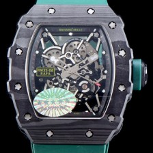 레플리카 [리차드밀레] 남성용 라파엘 나달 RM35-02 100% 포지드 카본 케이스 스켈레톤 다이얼 오토매틱 무브먼트 RIC0220  