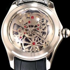 레플리카 [코롬] 남성용 버블 시쓰루 다이얼 로즈 골드 베 COR004  