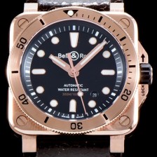 레플리카 [벨엔로즈] 남성용 2018년 신형다이버워치 UP!! 인스트루먼트 BR0392-D-BL-BR/SCA 고급스러운18K 로즈골드 블랙 다이얼 오리지날 미요타 9시리즈 오토매틱 무브먼트 BEL4200  