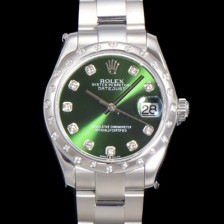 레플리카 [로렉스] 여성용 데이져스트 오이스터 31mm 레이디 오토매틱 하모니 베젤 3열 브레이슬릿 메탈줄 그린다이얼 r rol05234  