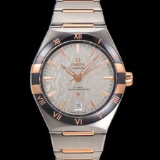 레플리카 [오메가] 남성용 1:1수제공정! 131.23.41.21.06.001 무브UP 컨스틸레이션 코-엑시얼 마스터 오토매틱 Cal.8900타입 41mm 18K 로즈골드 메탈줄 그레이 다이얼 omg20184  
