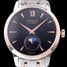 레플리카 [몽블랑] 남성용 헤리티지시리즈 블랙 다이얼 오토매틱 무브먼트 MON42003  