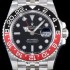 레플리카 [로렉스] 남성용 최신 업그레이드 버전!!지엠티 마스터II 126710BLRO-0001 듀얼 타임 블랙/레드 투톤 24시간 회전 베젤 블랙 다이얼 5선 쥬빌리 브레이슬릿 오토매틱 무브먼트 ROL0035  